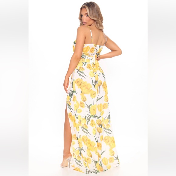 Floral Daydream Pants Set - Yellow/Combo - Picture 3 of 6